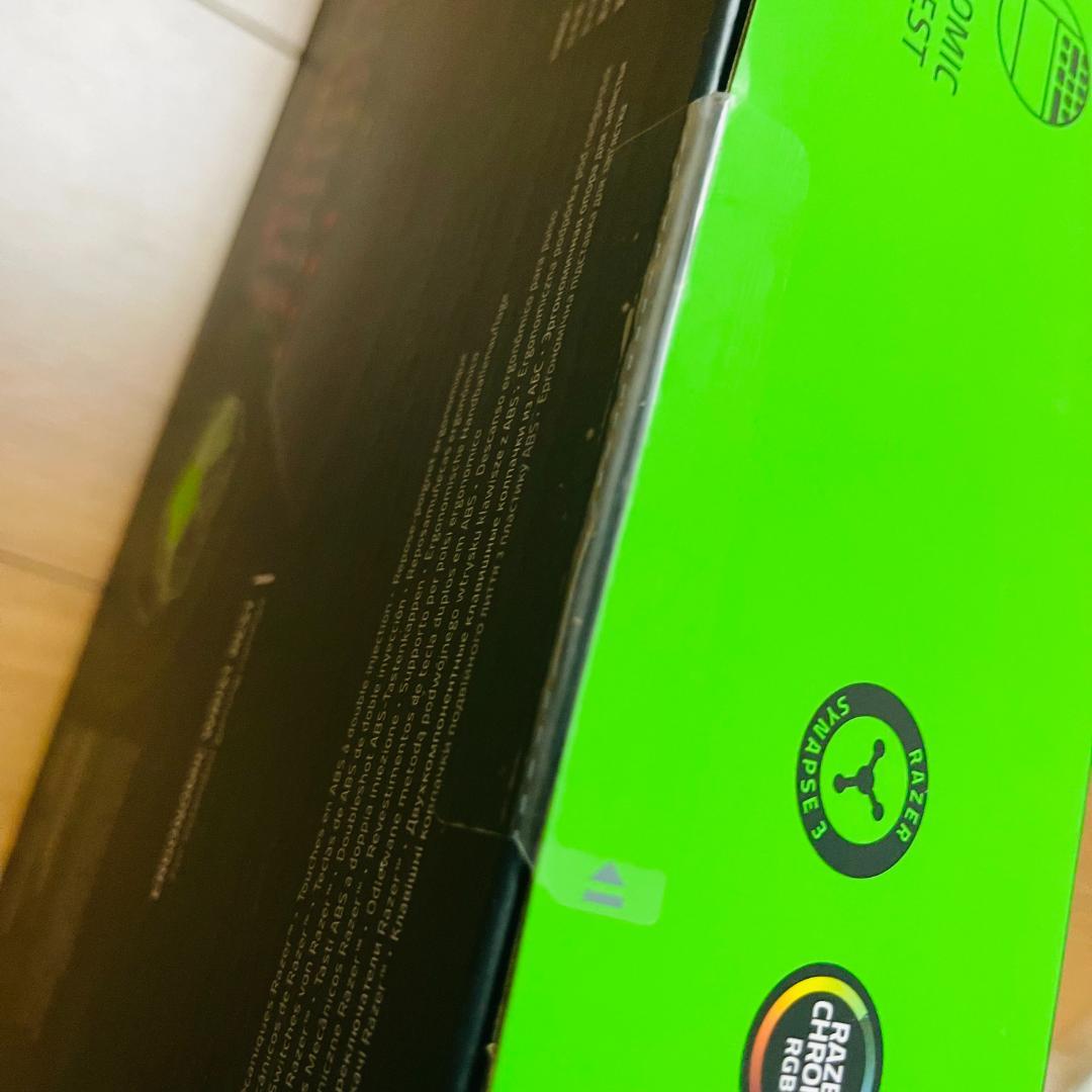 【新品・未開封】Razer BLACKWIDOW V3 メカニカル　日本語入力