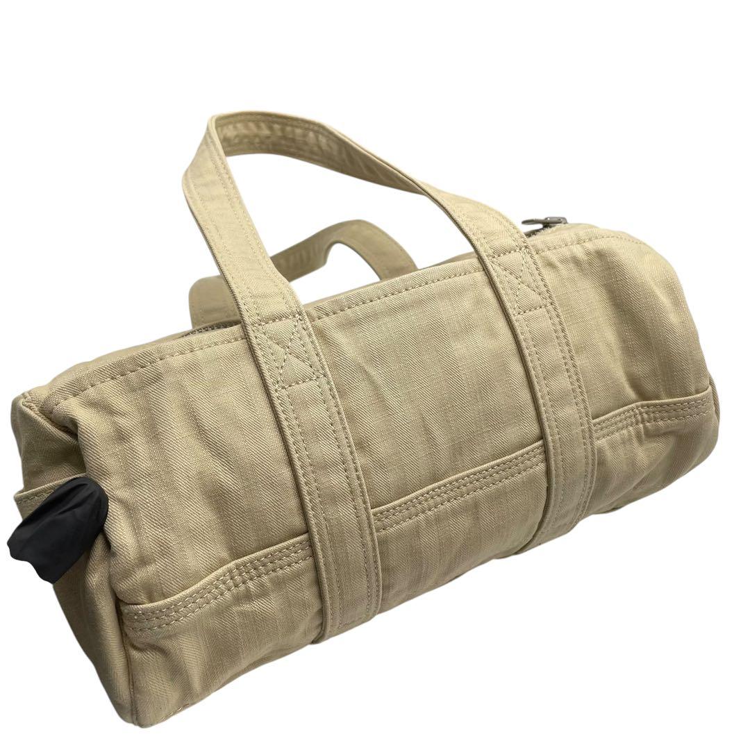 極美品　PORTER ポーター　ミニボストンバッグ　サニー　ベージュ　キャンバス