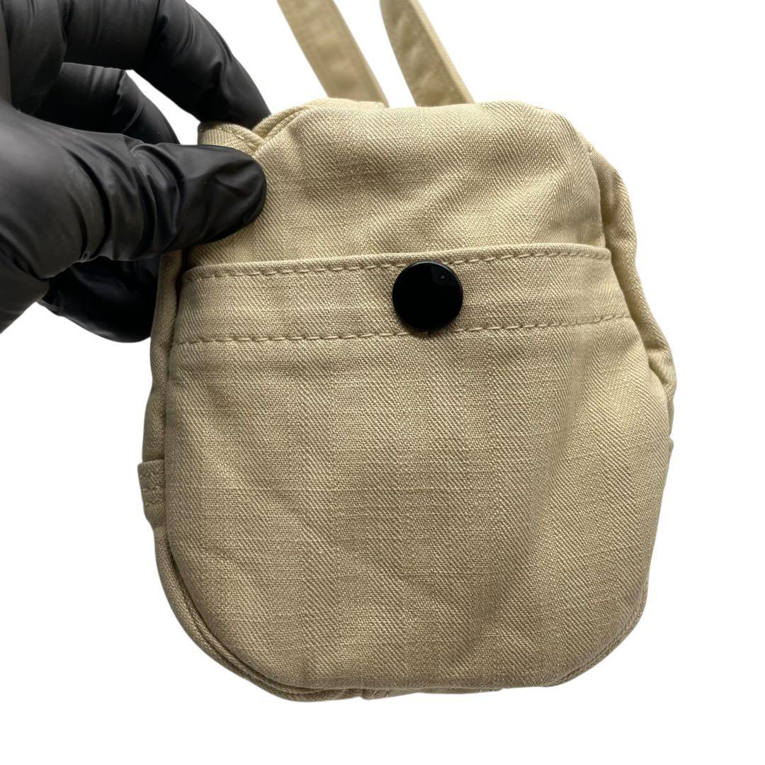 極美品　PORTER ポーター　ミニボストンバッグ　サニー　ベージュ　キャンバス