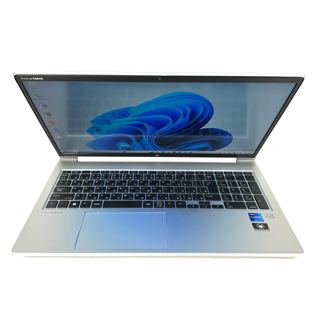 美品 HP ProBook 450 G9 i7 512GB 16GB 15インチ
