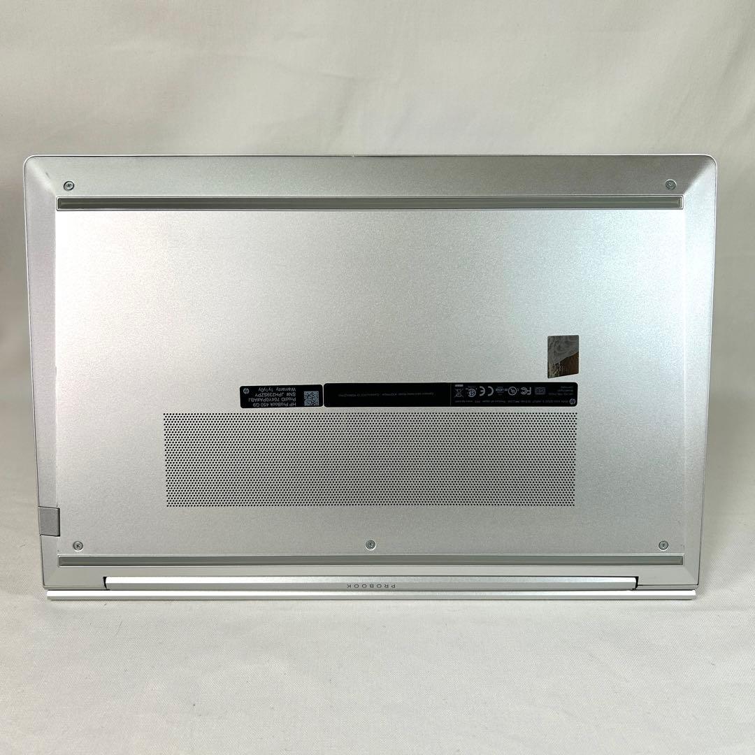 美品 HP ProBook 450 G9 i7 512GB 16GB 15インチ