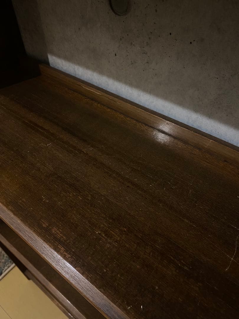 レトロ　アンティーク　ヴィンテージ　古道具　古家具　本棚　食器棚　ブックシェルフ