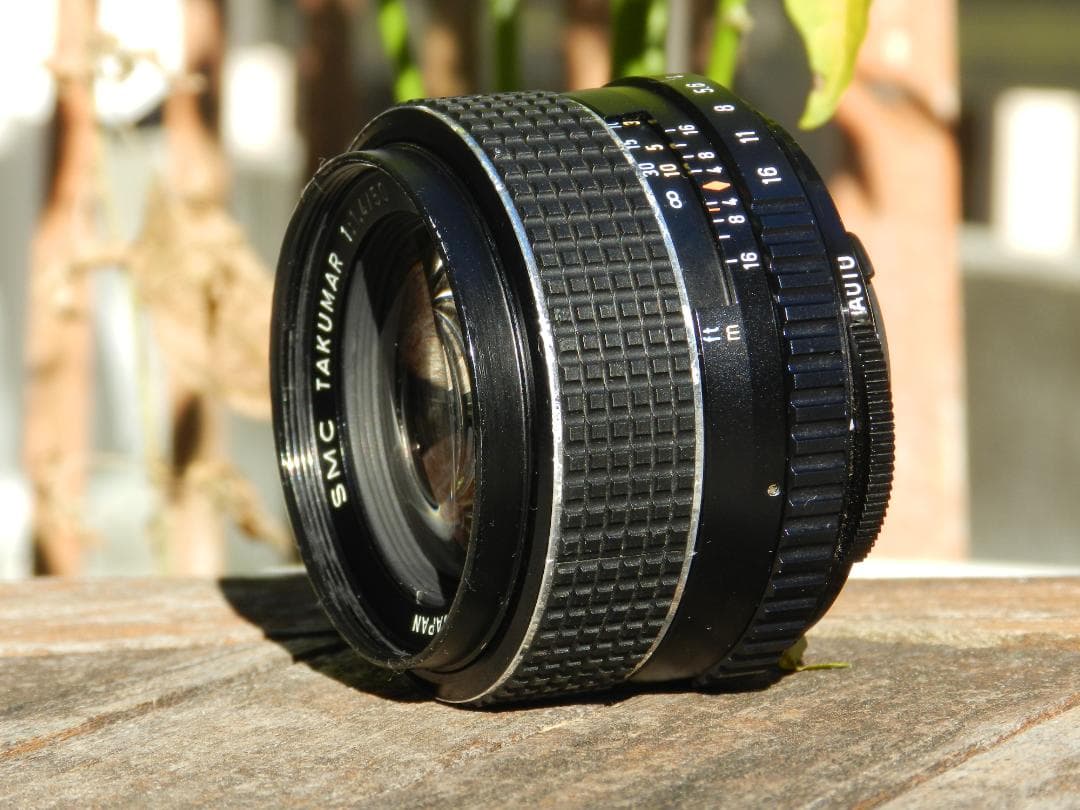 美品 PENTAX SMC TAKUMAR 50mm f/1.4 レンズ