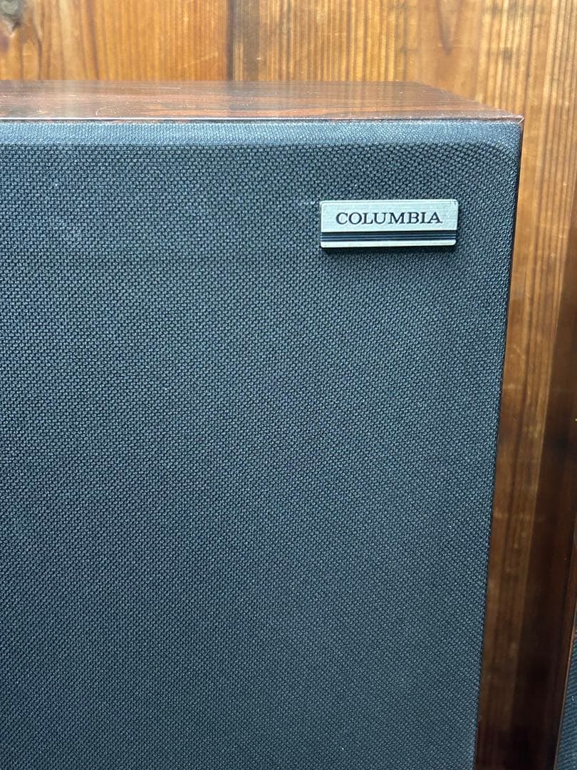 COLUMBIA スピーカー 2台セット ブラック