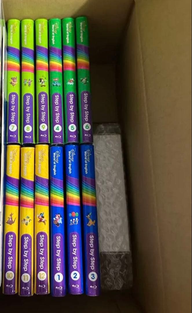 DWE　ディズニー英語システム　ステップバイステップ　ブルーレイ最新版