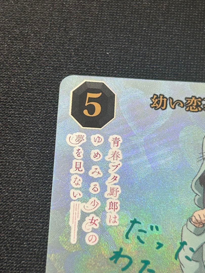 ビルディバイドブライト 幼い恋慕 牧之原翔子 SC サイン 青春ブタ野郎シリーズ