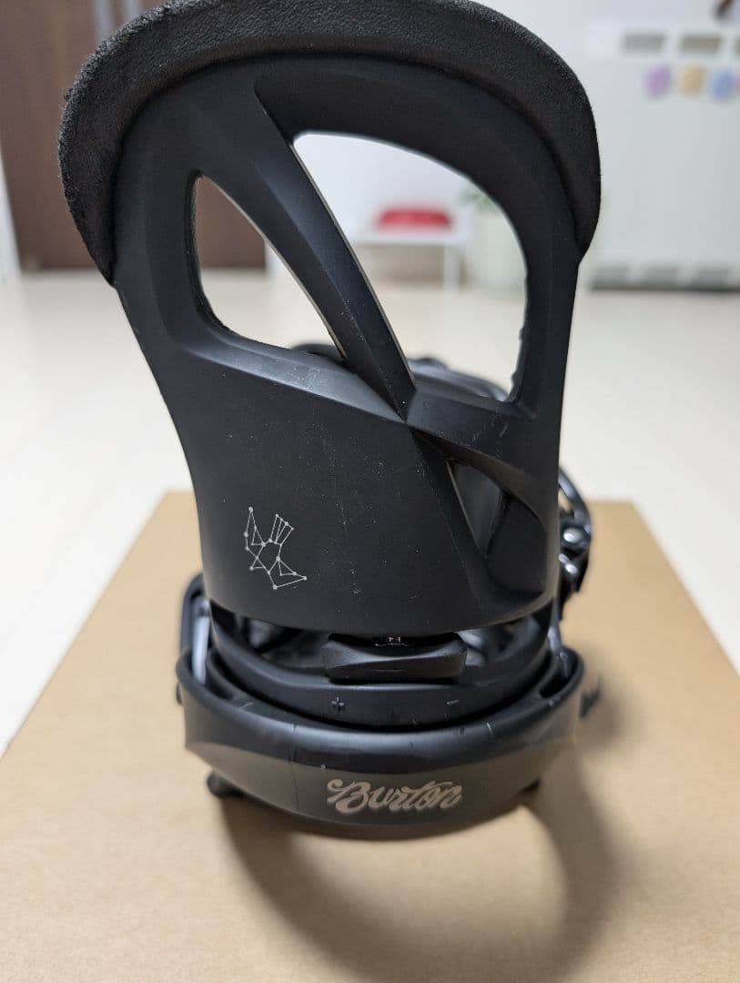 新品同様 BURTON バートン スノーボード ビンディング レディース