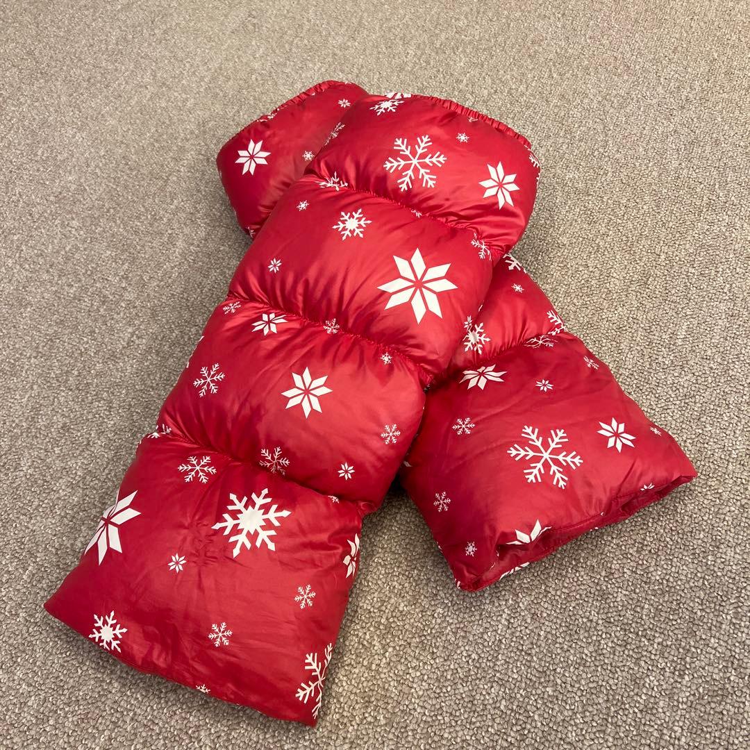 【レア商品！美品】NORTH FACE ノースフェイス　 レッグウォーマー　赤