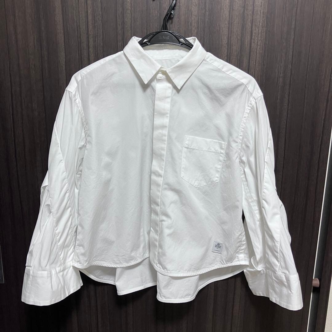 sacai THOMAS MASONコットンポプリンシャツ　ホワイト　23SS