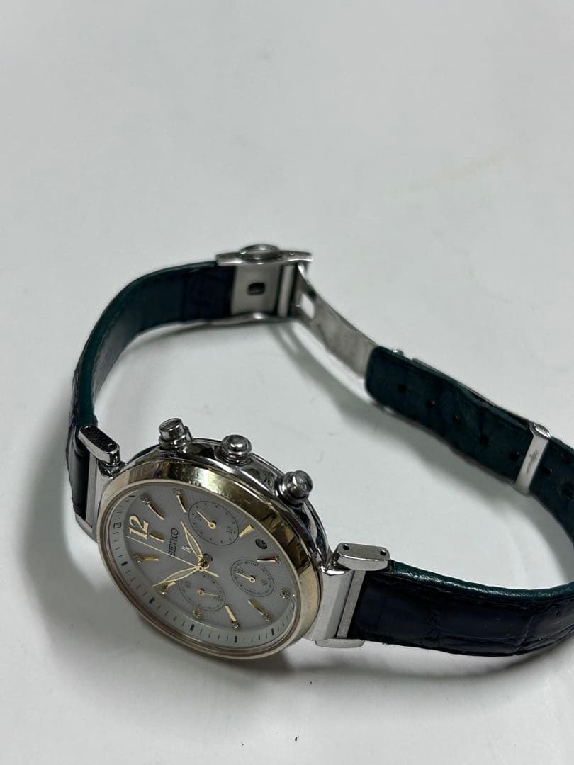 SEIKO 、ルキア、クロノグラフ、ソーラ