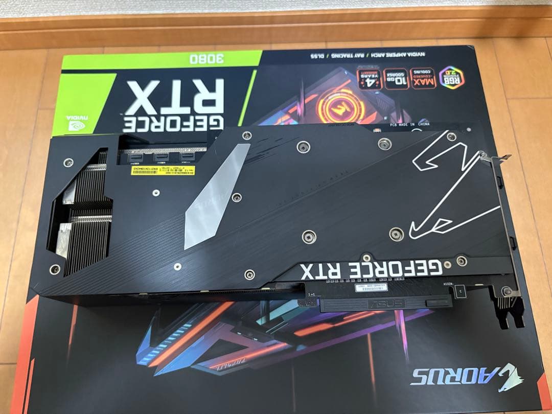 グラフィックボード・グラボ・ビデオカード AORUS GEFORCE RTX 3080 XTREME