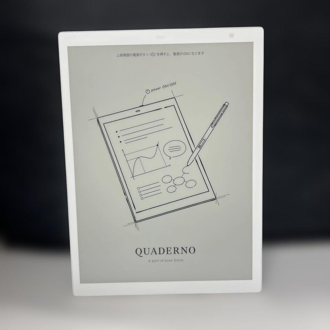 富士通 電子ペーパー QUADERNO A4サイズ / FMVDP41 ホワイト