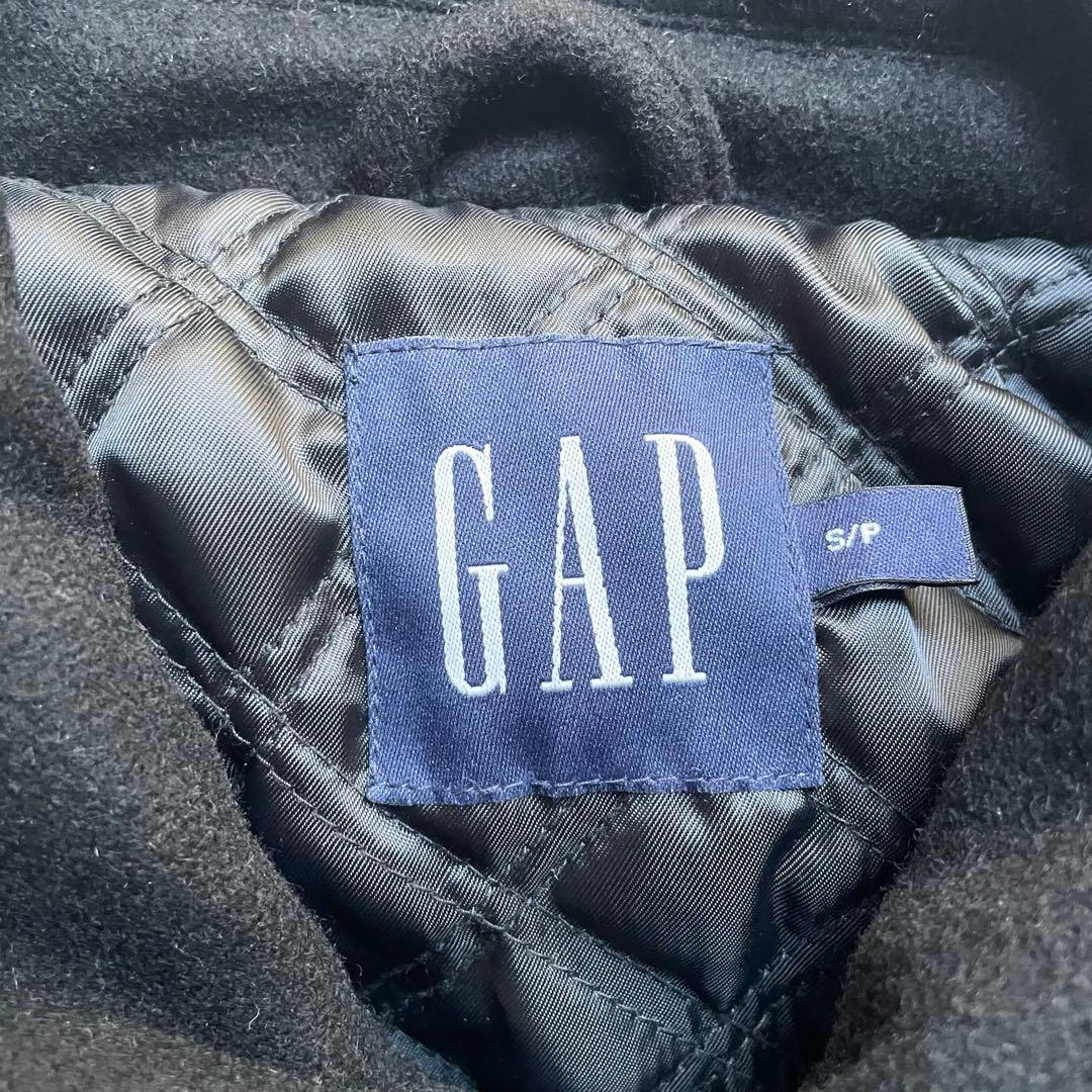 GAP オールドギャップ 中綿キルティング フルジップウールジャケット 短丈