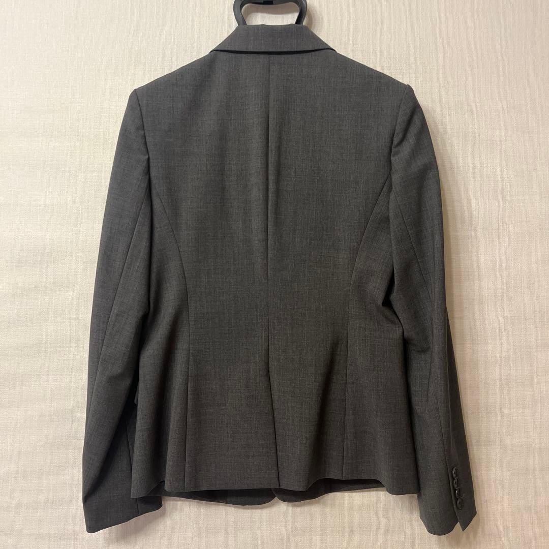 【美品】セオリー　レディース　スーツ　セットアップ　グレー　M