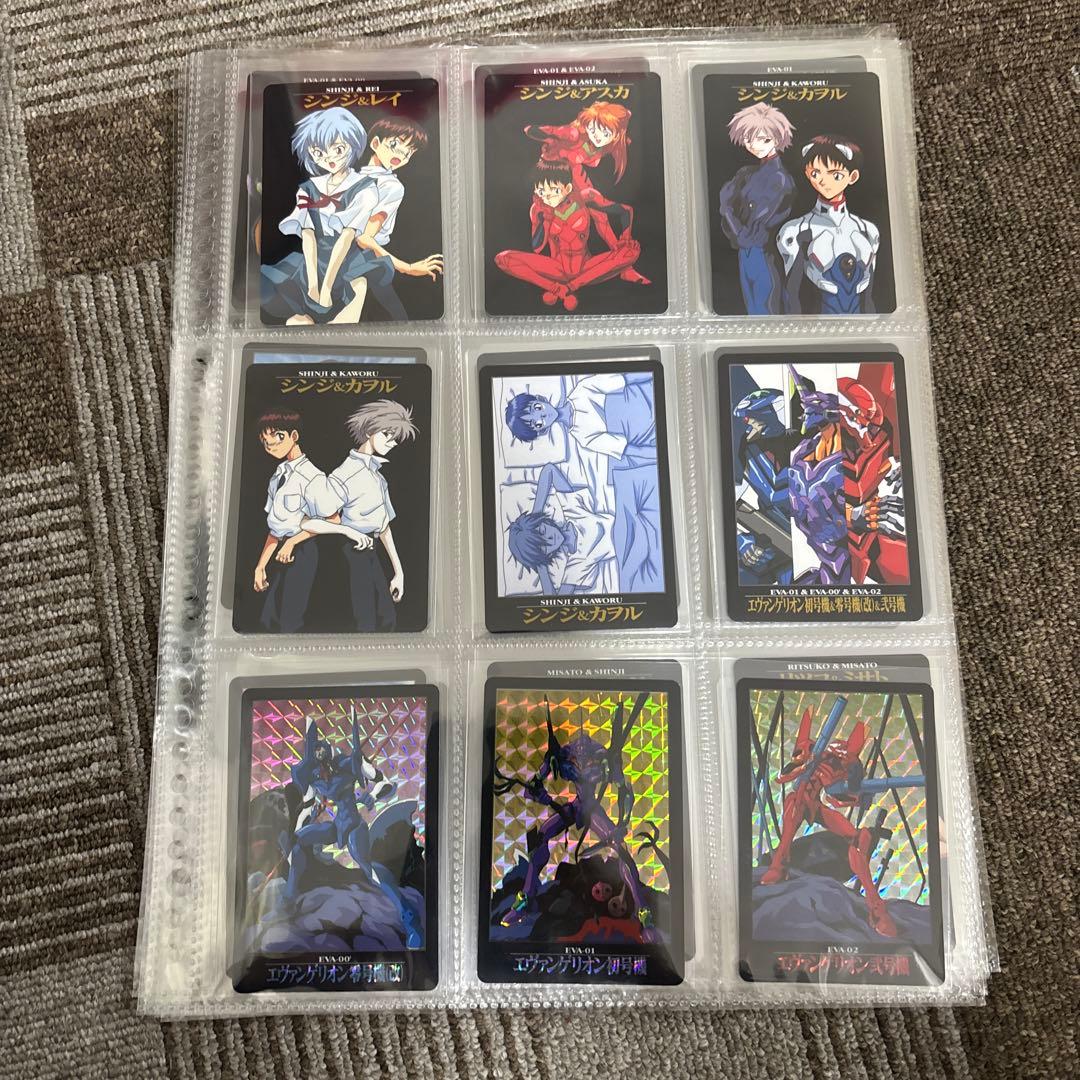 CBS 新世紀エヴァンゲリオン・カードダス　第1弾・第2弾、108種