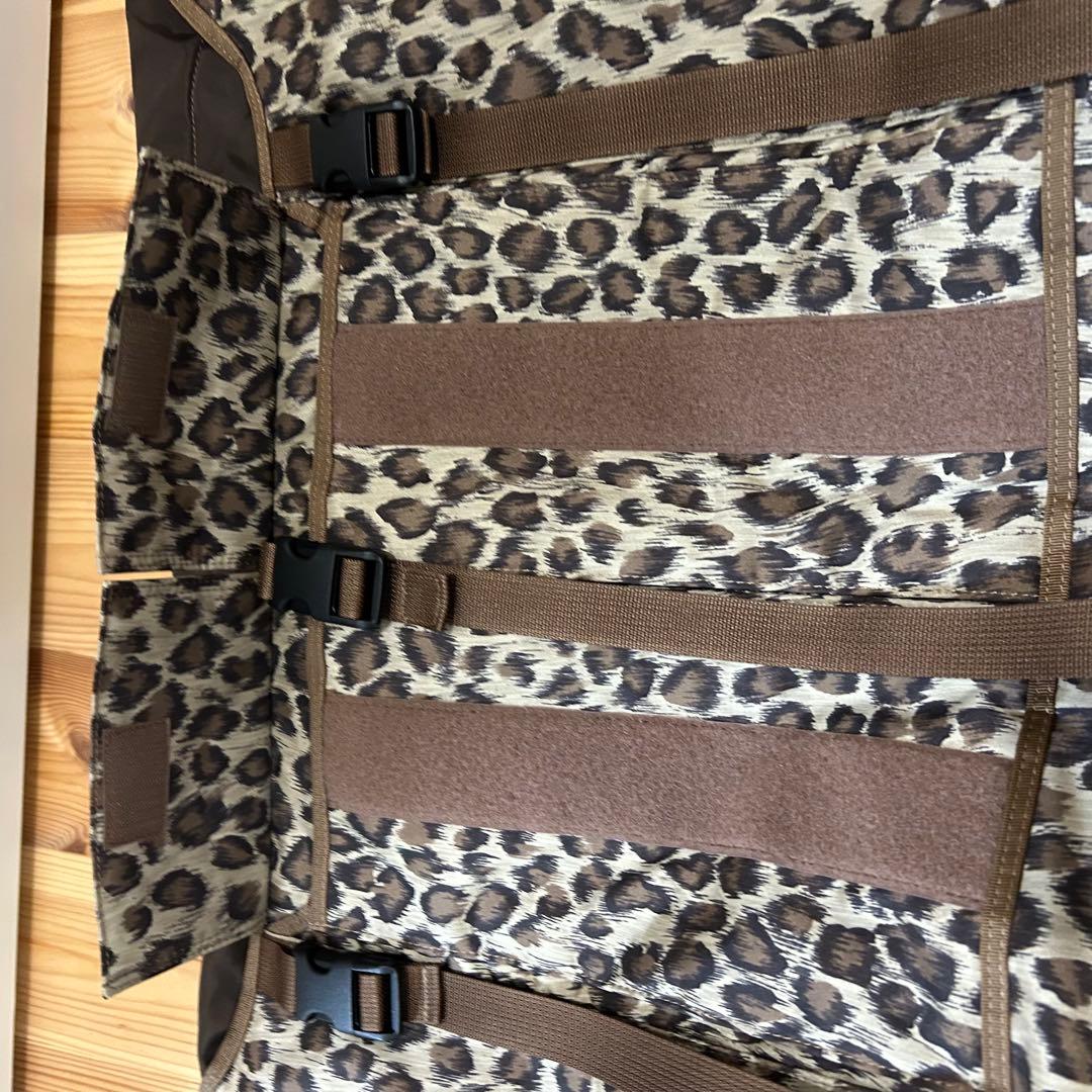 【極美品】ヘッドポーターメッセンジャーバッグ　レオパード柄