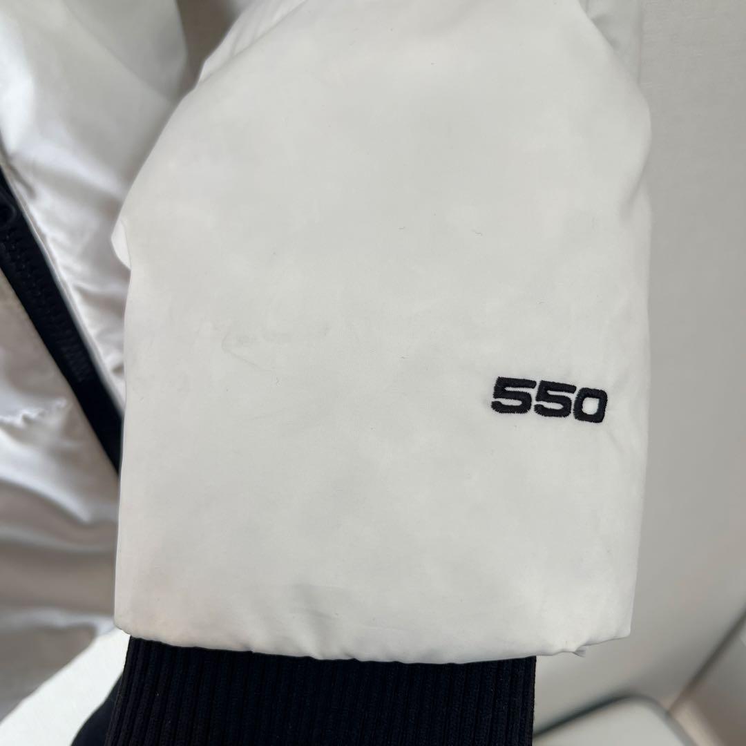 THE NORTH FACE フード付きダウンジャケット ホワイト