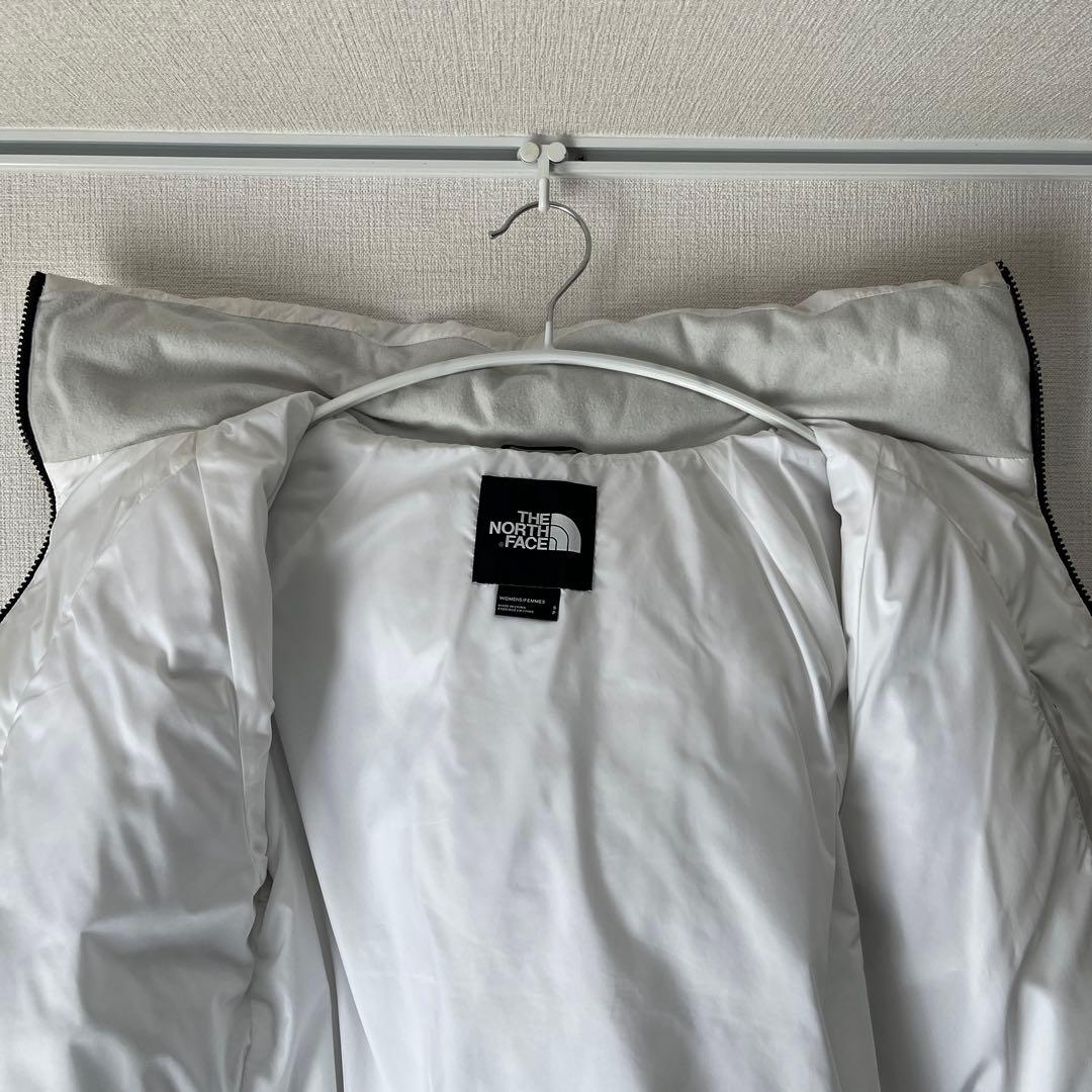 THE NORTH FACE フード付きダウンジャケット ホワイト