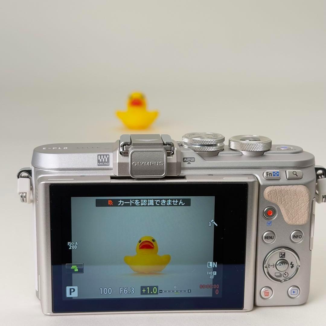 OLYMPUS オリンパス PEN E-PL8 ダブルレンズ シャッタ数475回