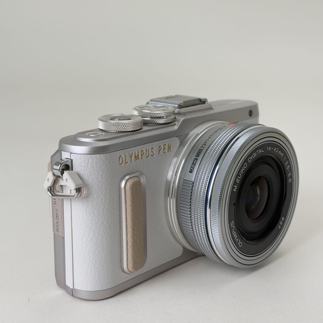 OLYMPUS オリンパス PEN E-PL8 ダブルレンズ シャッタ数475回