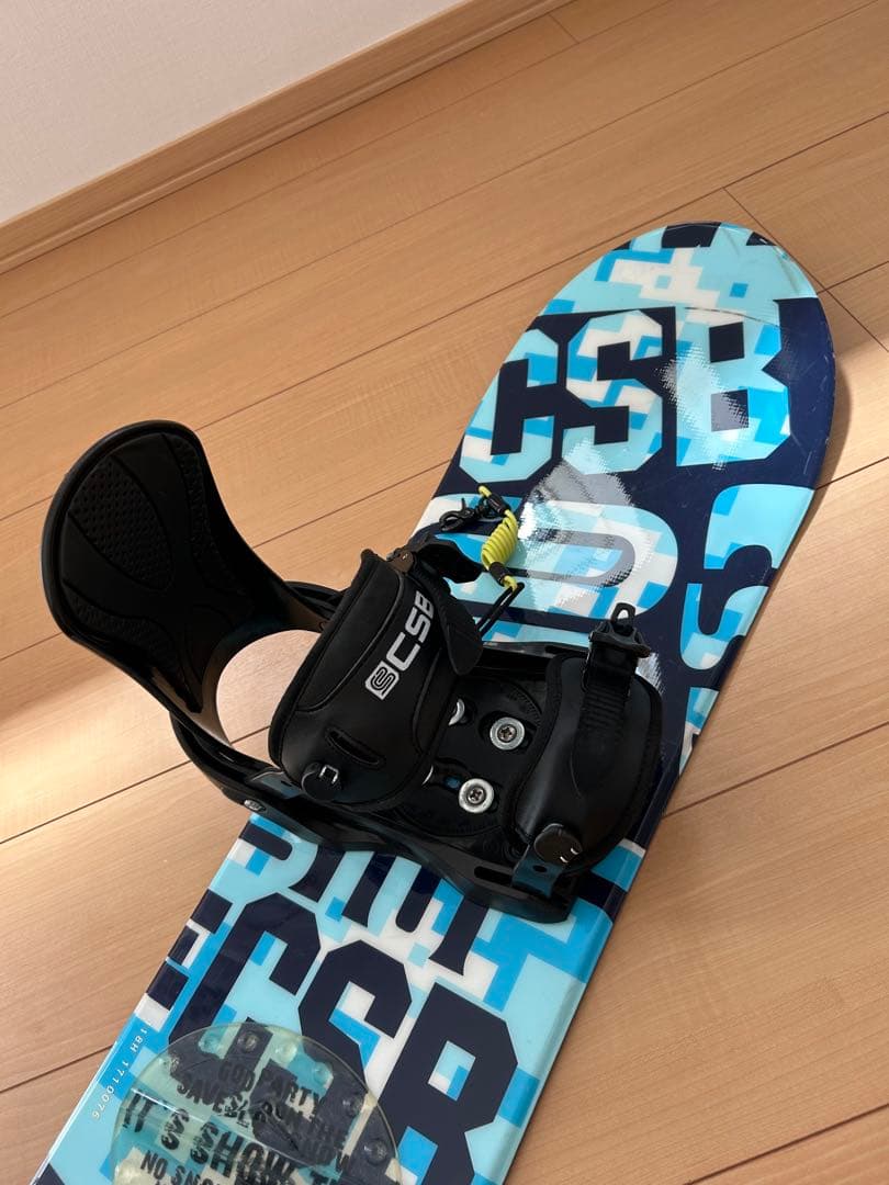 CSB スノーボード 118ビンディング付き