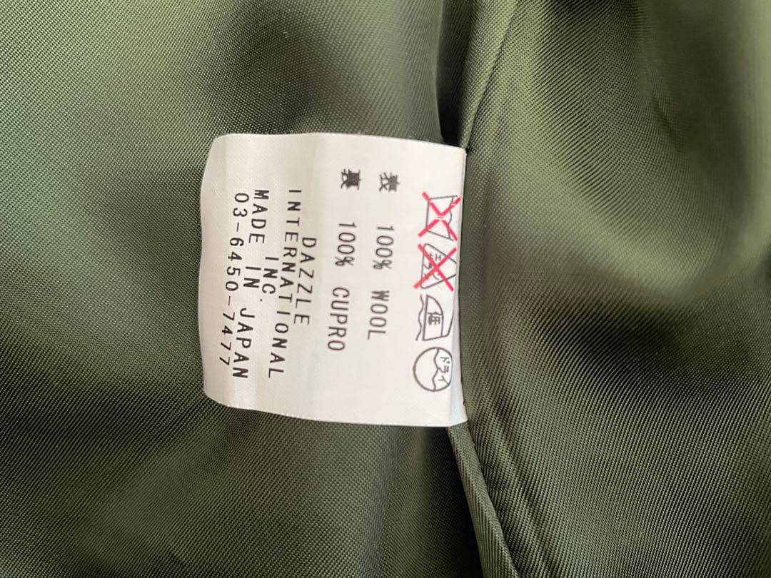 Dry Bones アウター 38 ドライボーンズA-1 ジャケット ウール