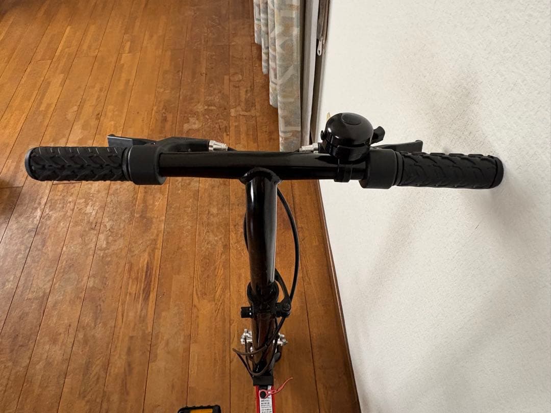 折り畳み自転車 ブリヂストン HANDY BIKE8 レッド/ブラック