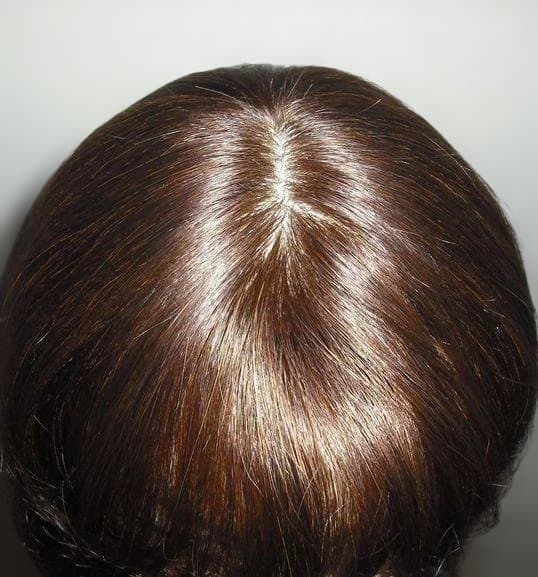 人毛　テープ留め対応可ウィッグ　ブラウンインナーカラー　スーパーロング　Mサイズ