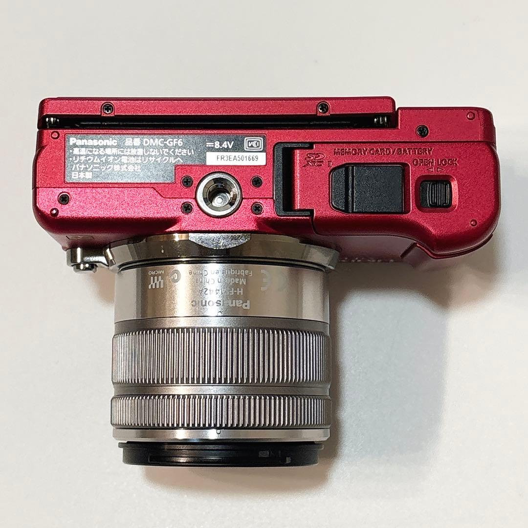 ✨美品✨ パナソニック LUMIXG ミラーレス一眼 DMC-GF6W デジカメ