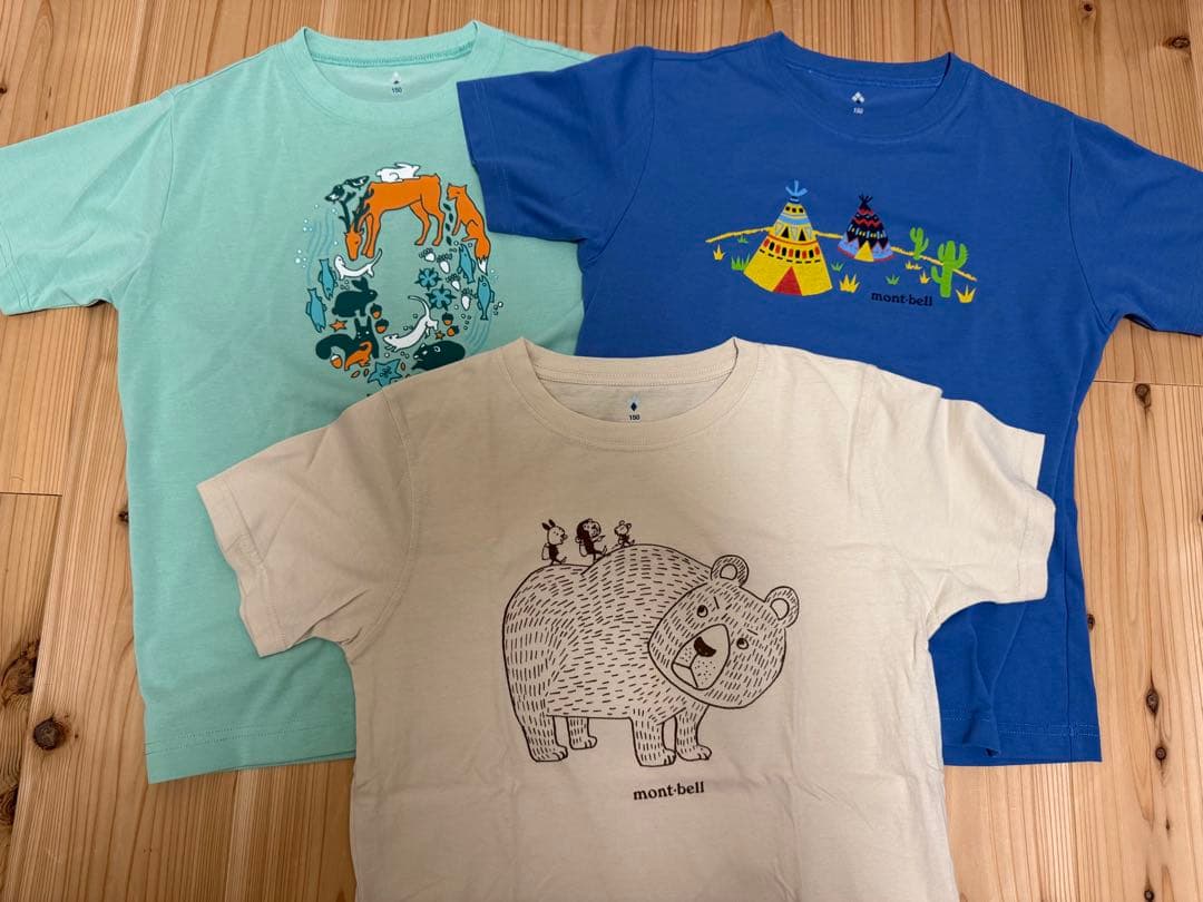mont-bell キッズ　Tシャツ　13着