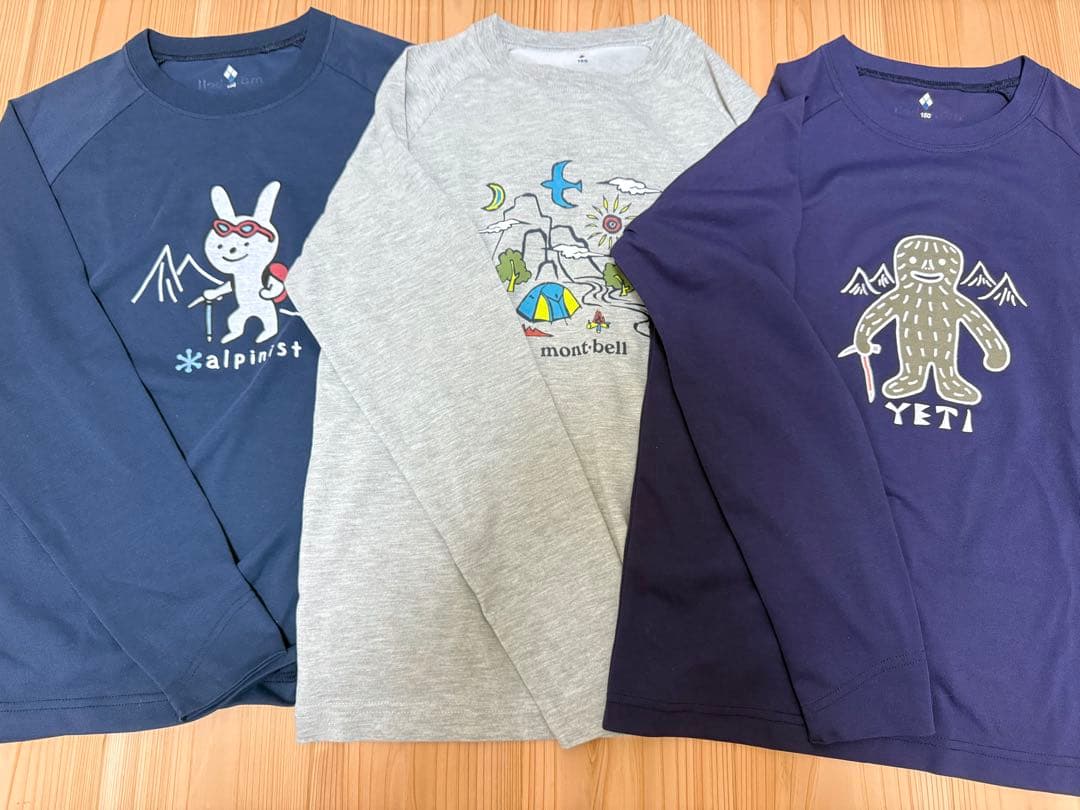 mont-bell キッズ　Tシャツ　13着