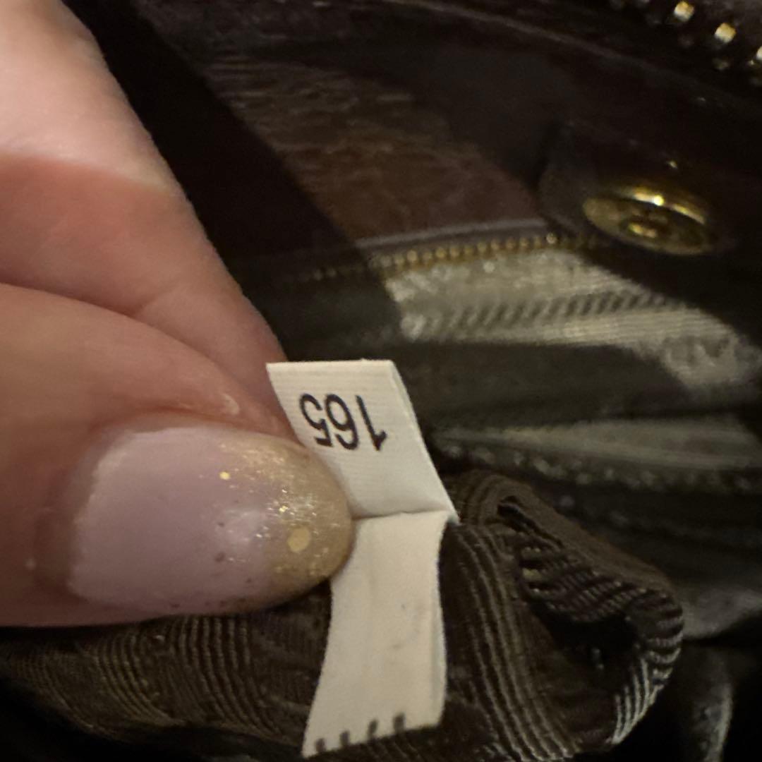 PRADA ブラウンレザー ハンドバッグ　ヴィンテージ加工　プラダ