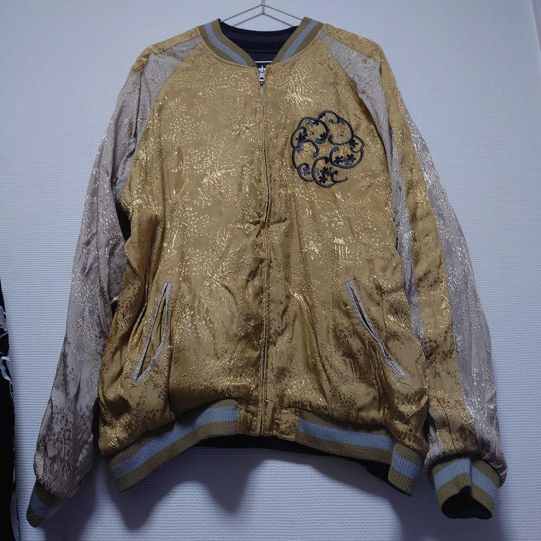 近日削除　花旅楽団　スカジャン