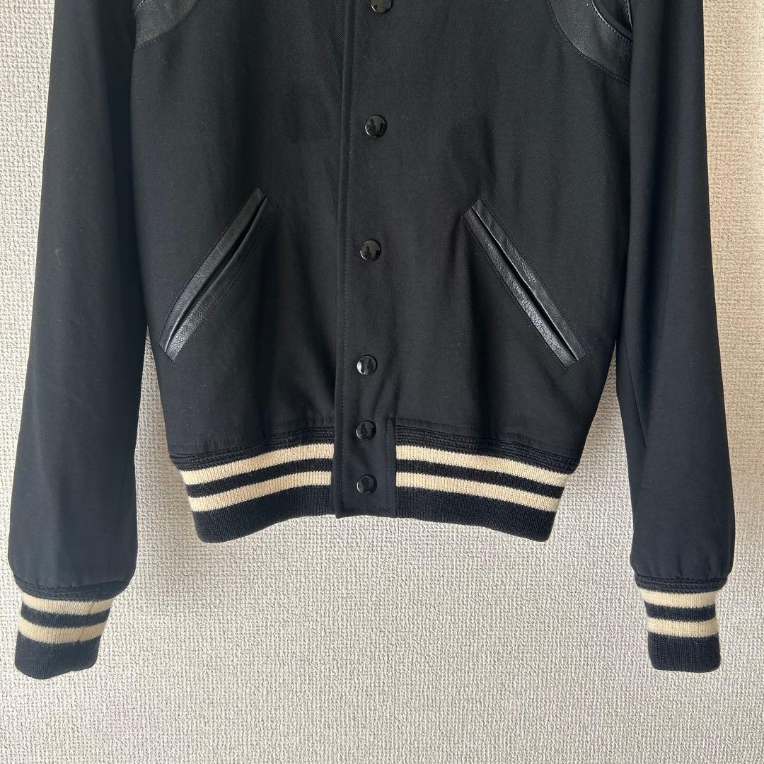 SAINTLAURENTサンローランパリ　テディジャケット　スタジャン