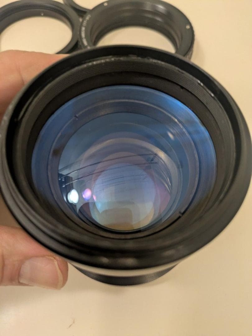 希少 KOMZ URAN-27 100㎜ F2.5 FUJI GFXマウント改造