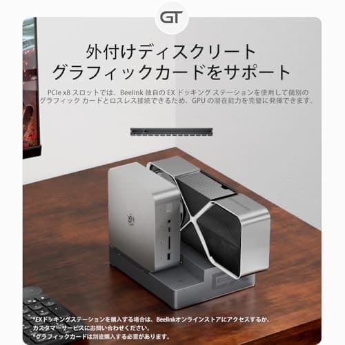 Beelink Gti12 with EXドッキング（未使用） ミニPC