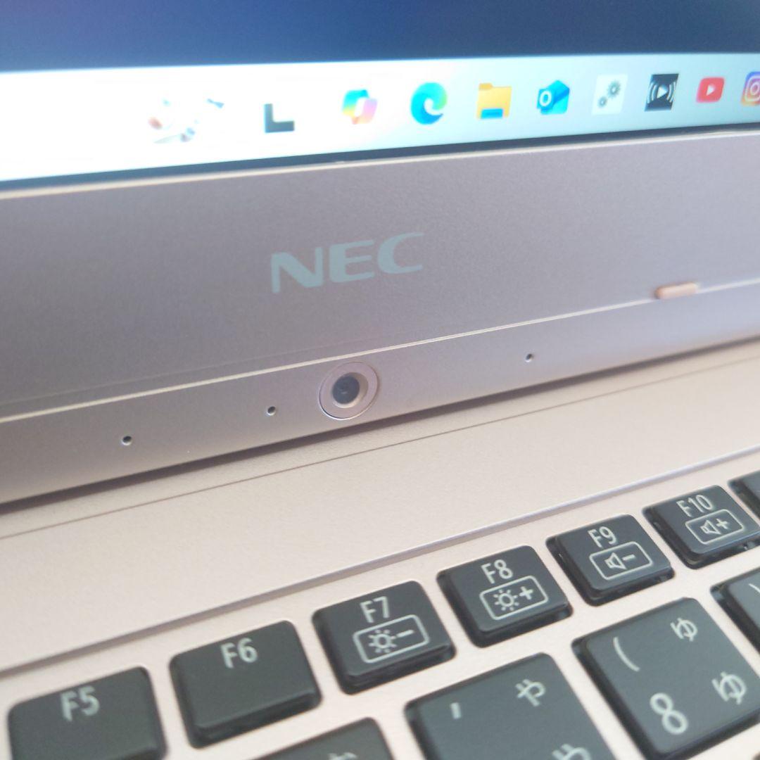 設定済❤シックなピンク❤NEC LAVIE NM550/K　Win11　オフィス