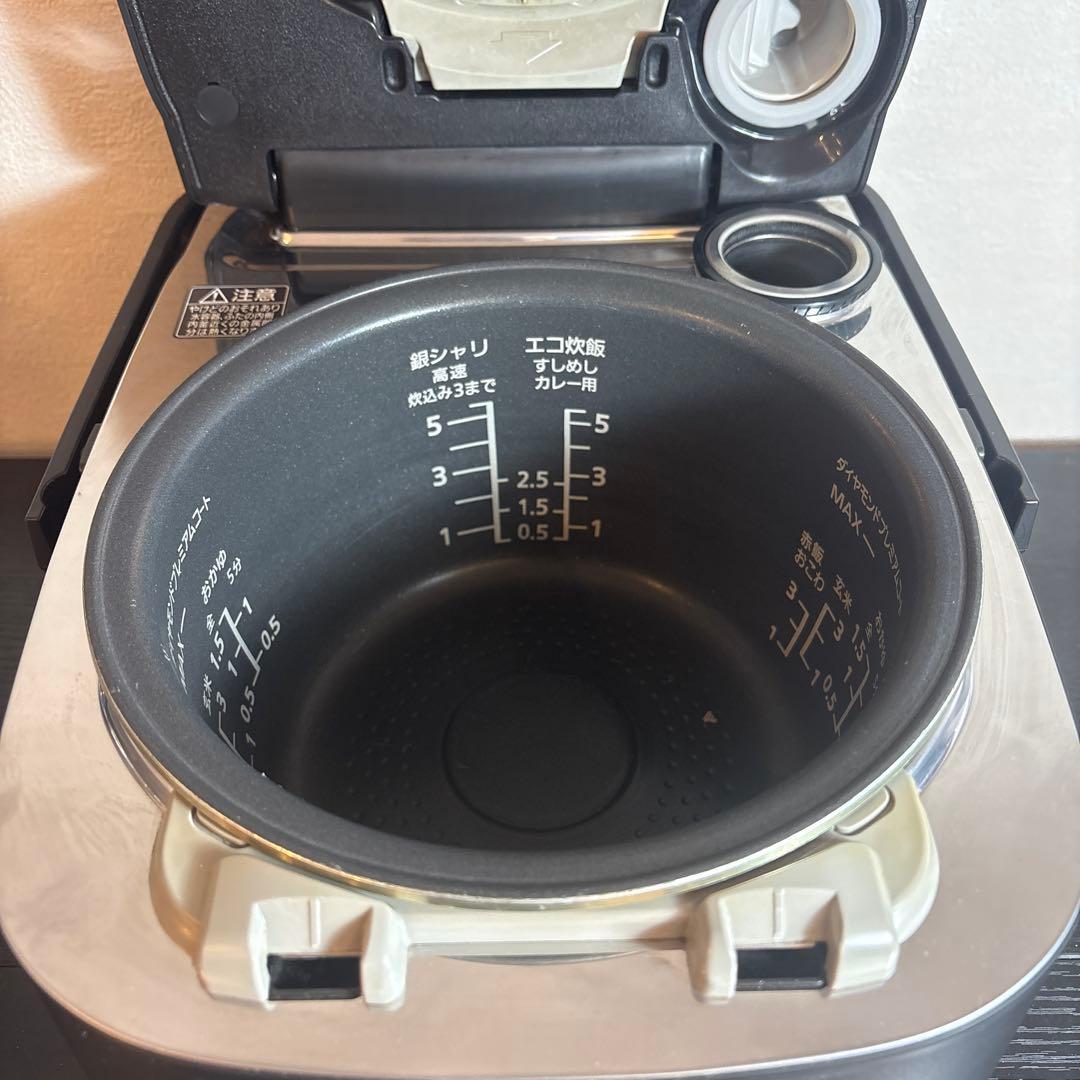 Panasonic 炊飯器 SR-VSX109 可変圧力IH 5.5合