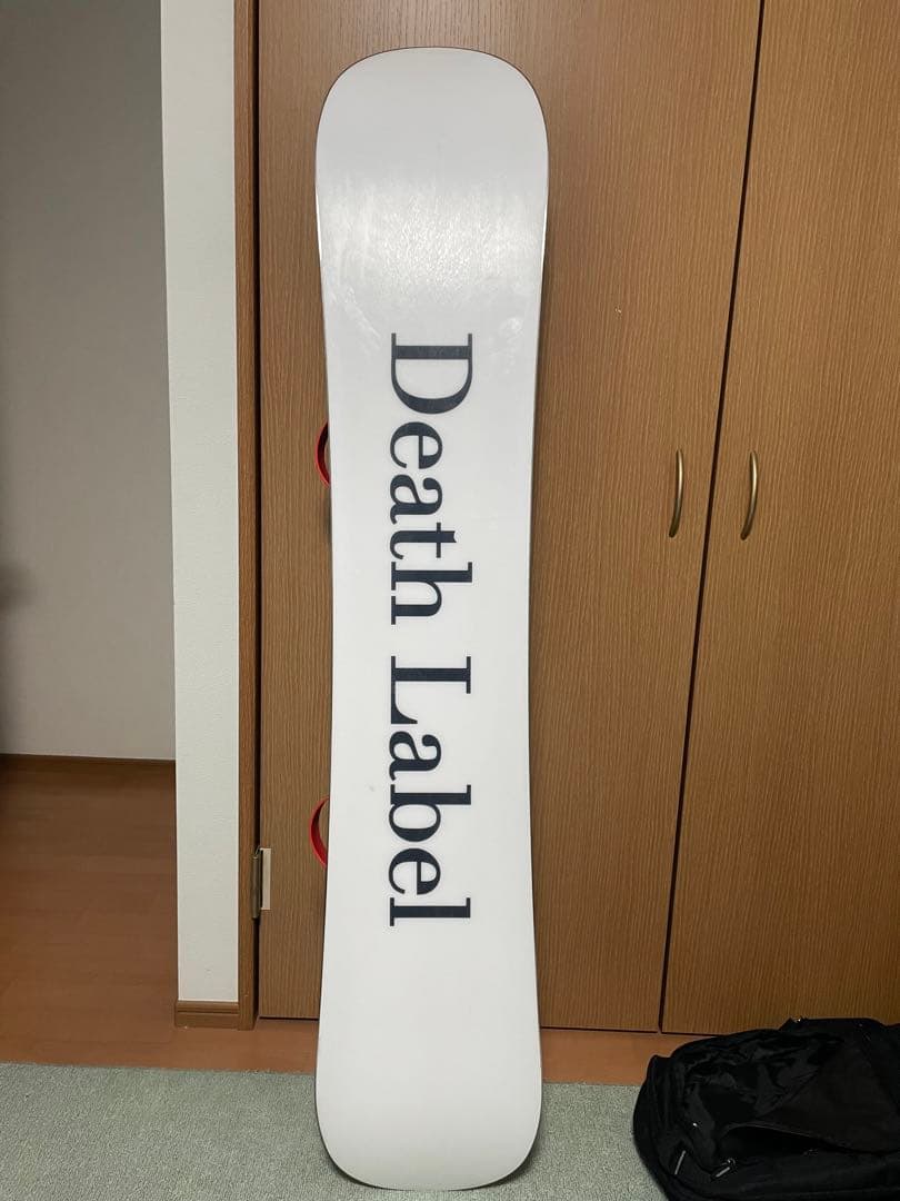 death label スノーボード　バインディング付き