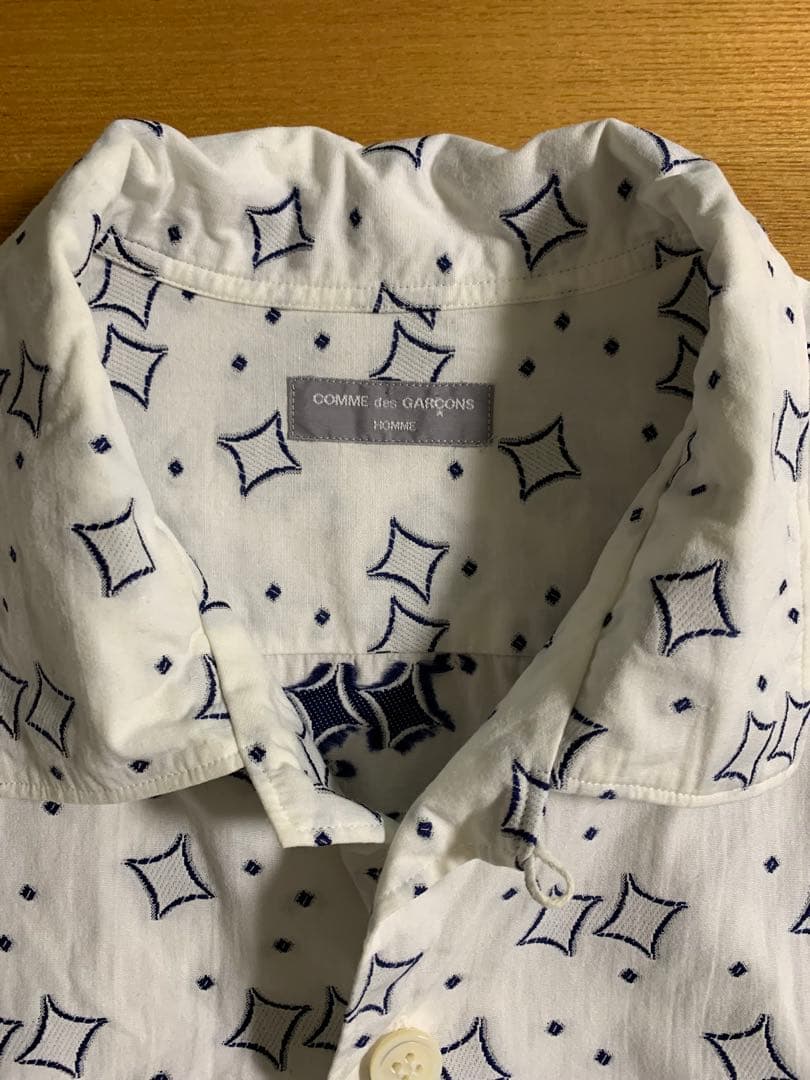 tk　コムデギャルソンオム 長袖シャツ 刺繍