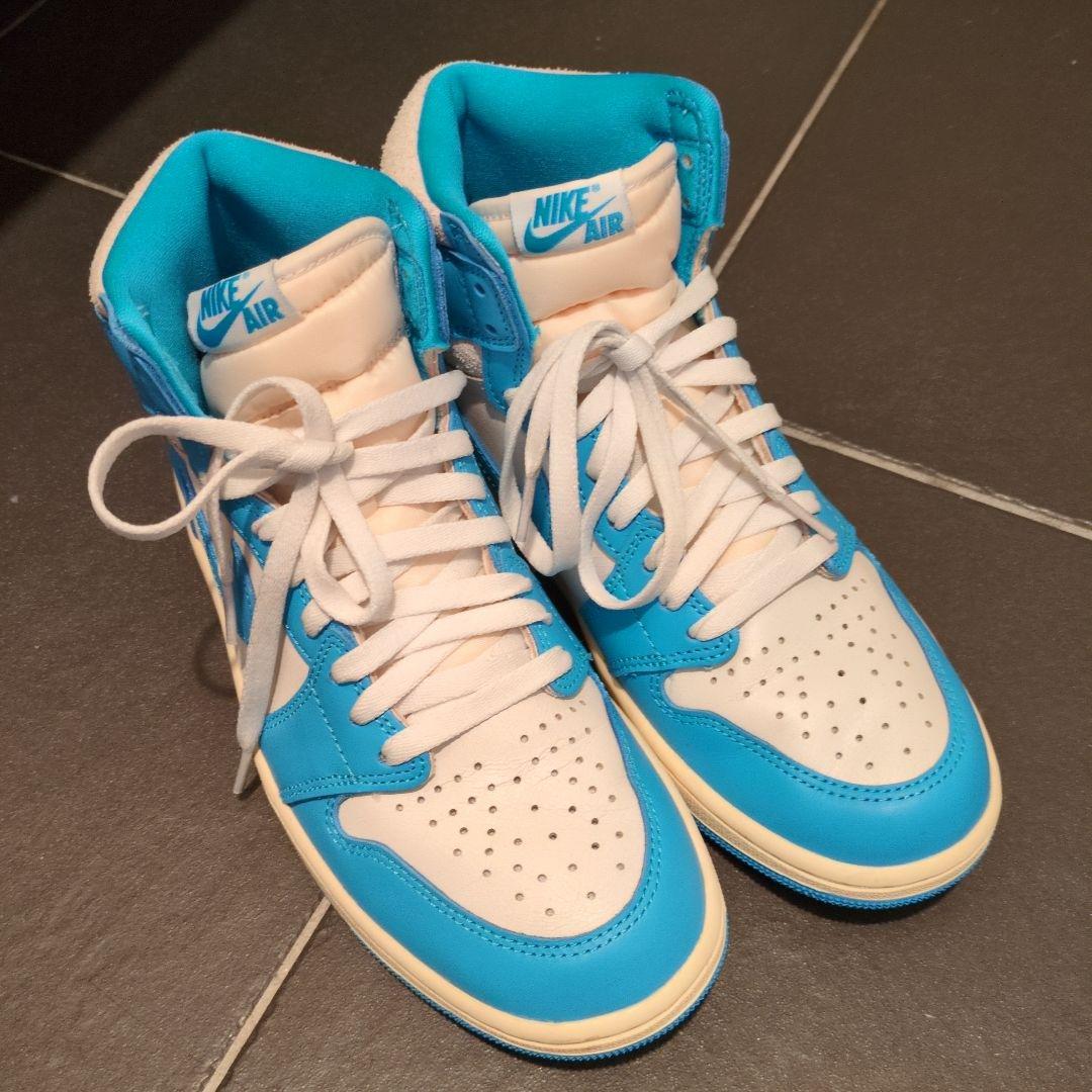 と*！様 NIKE AIR JORDAN1 エアジョーダン1 AJ1 UNC