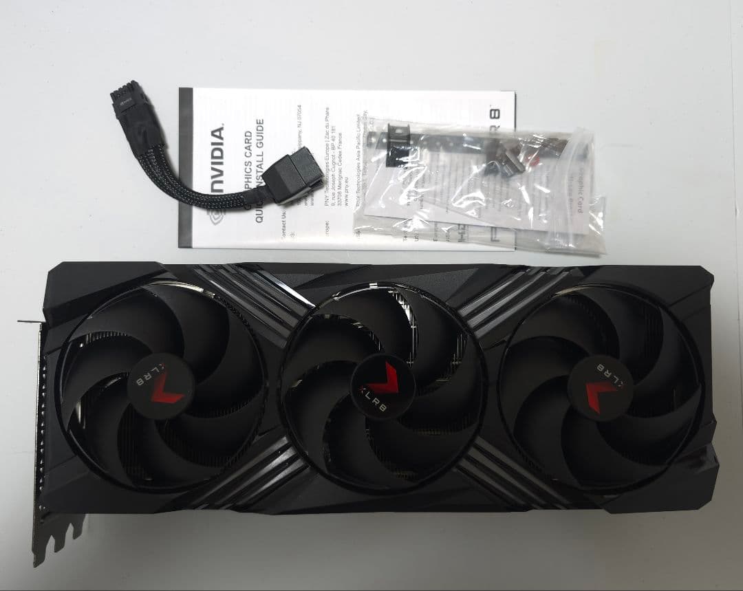 PNY GEFORCE RTX 4070Ti SUPER OC 動作品