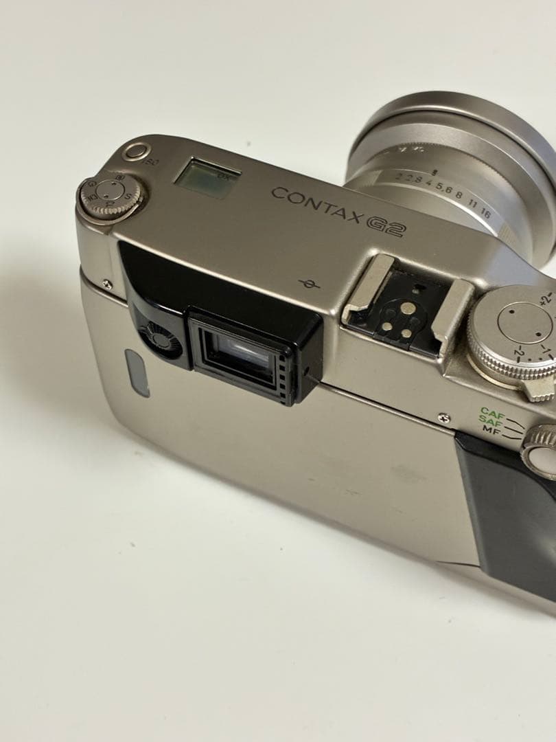 CONTAX G2 シルバー Planar45mm f2ジャンク品