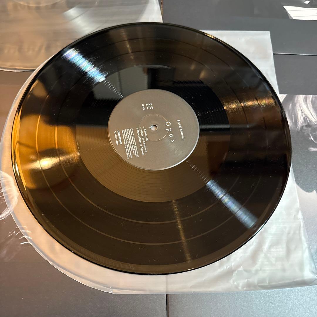 【初回盤】坂本龍一 Ryuichi Sakamoto Opus レコード