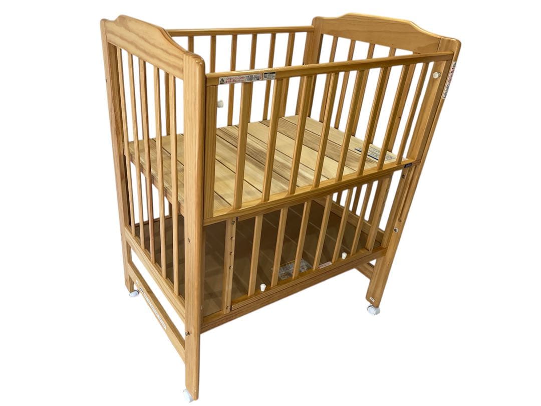 【美品】KATOJI カトージ ベビーベッド +コンパクトベッド