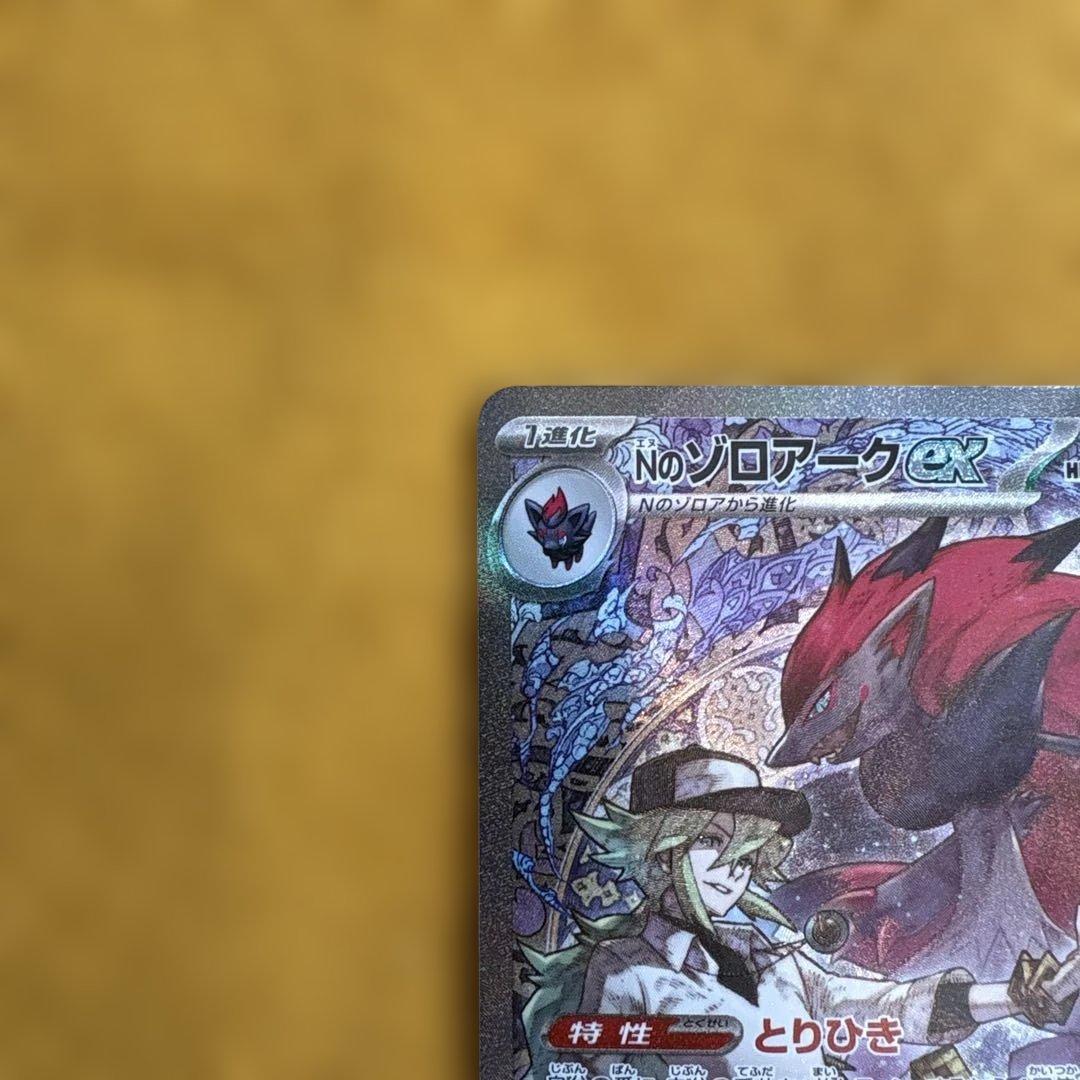 ポケモンカード　Nのゾロアークex SAR Nの筋書き SR