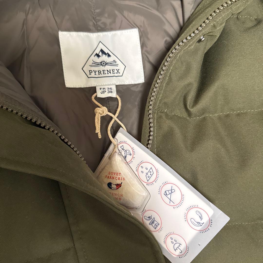 【最終値下げ】PYRENEX ピレネックス　オリーブグリーン