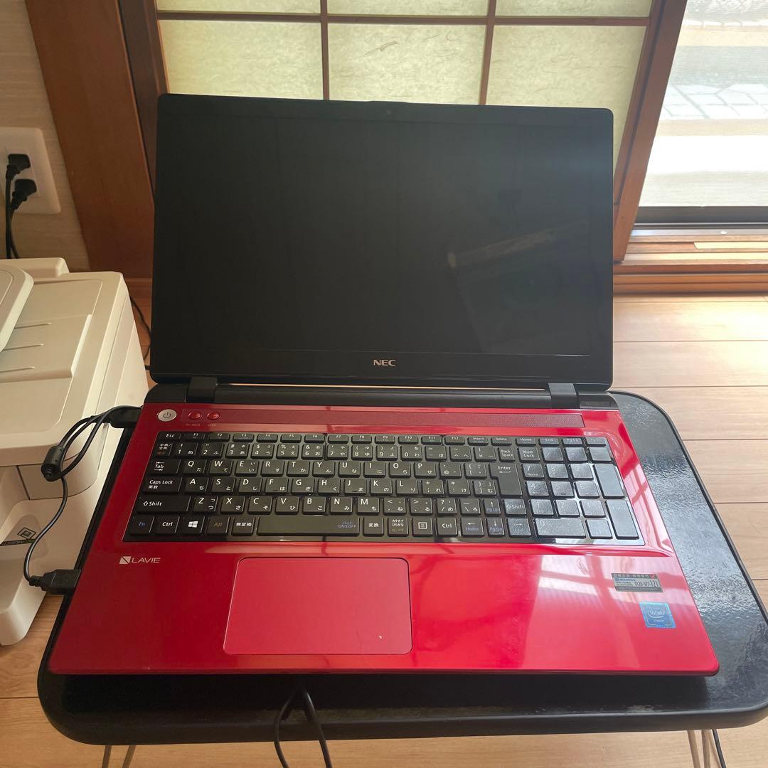 【人気色☆赤】訳ありお買い得✨大容量1TB✨薄型✨NECノートパソコン♪
