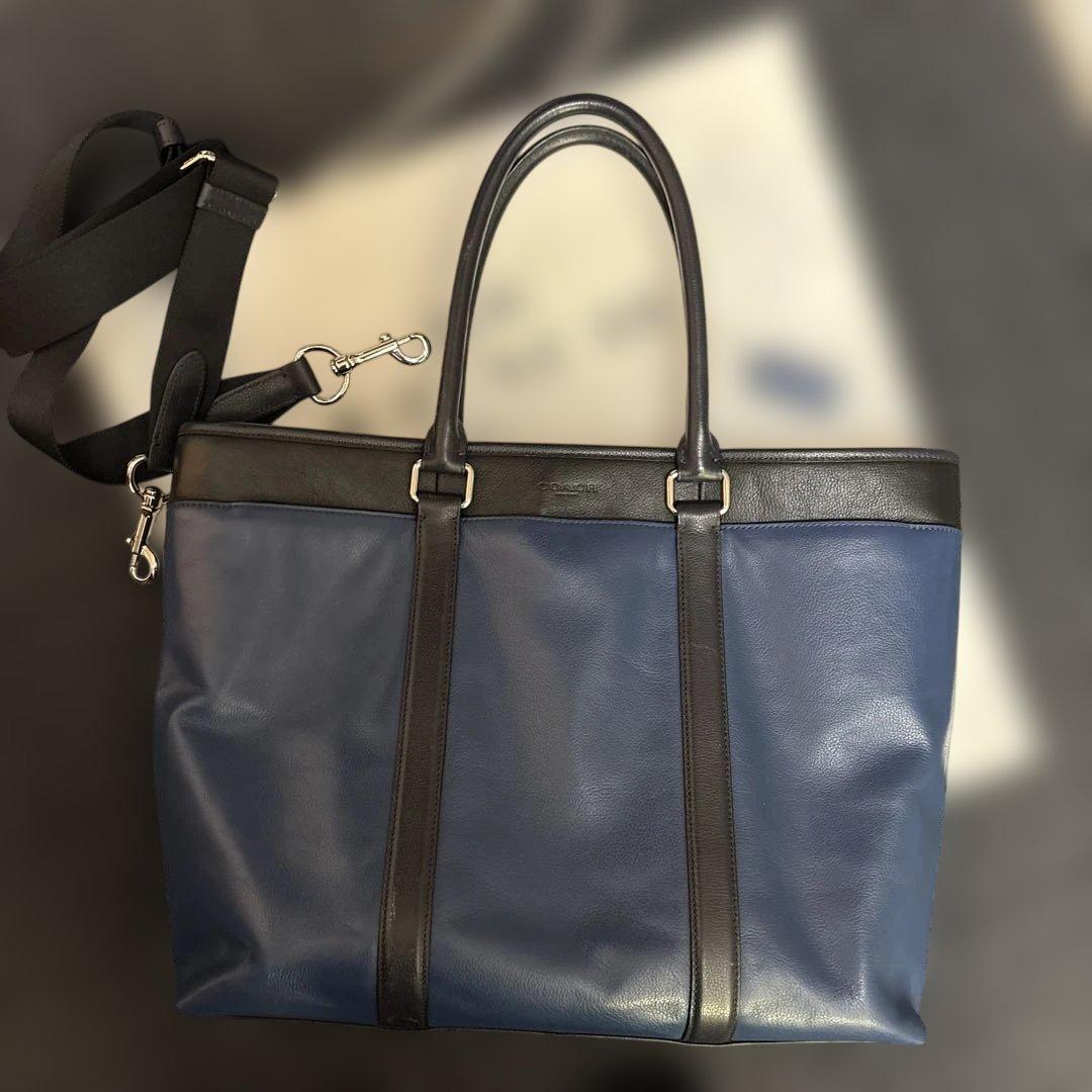 COACH ビジネスバッグ トートバッグ メトロポリタン レザー A4可 PC可