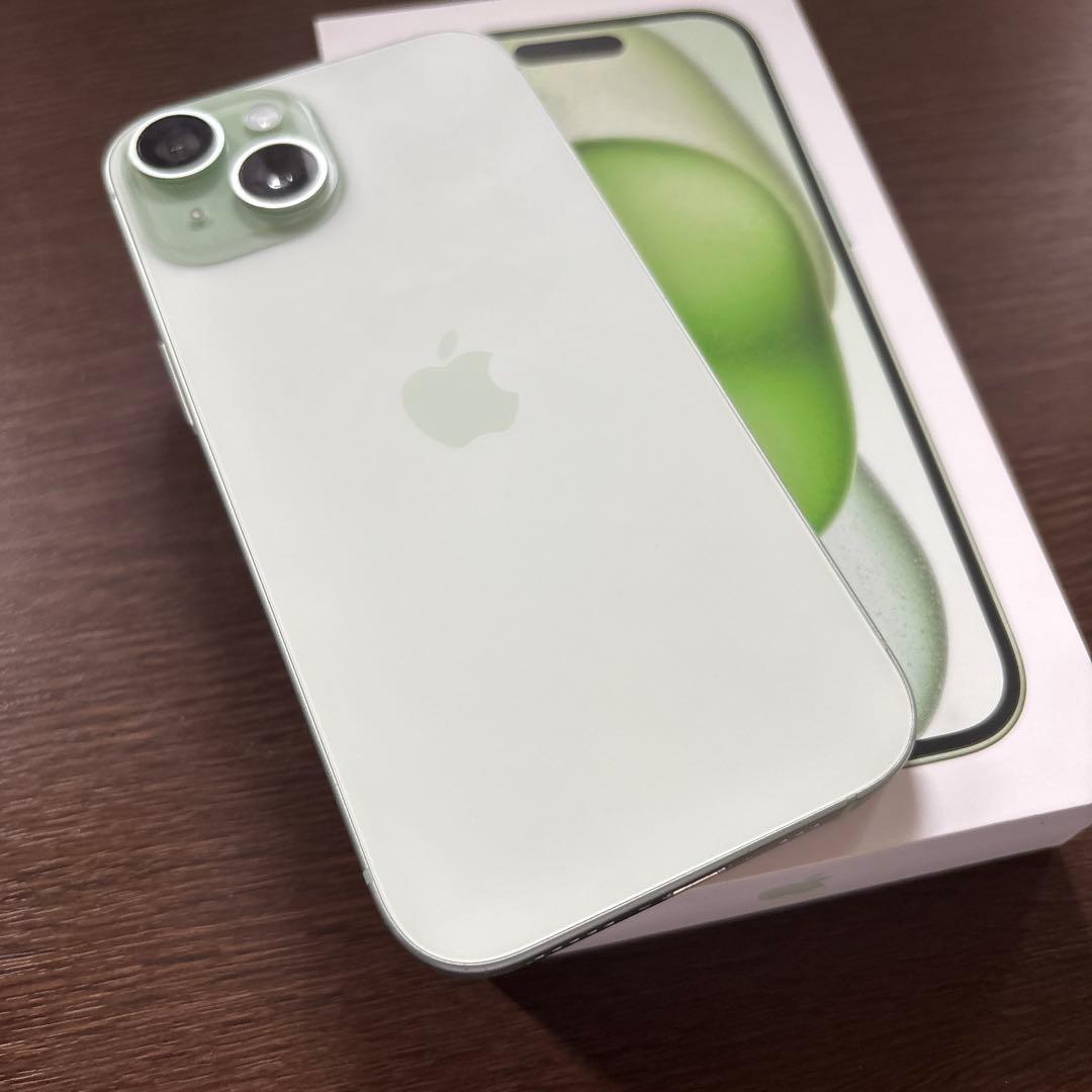 Apple iPhone15 256GB グリーン MTMT3J/A
